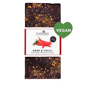 Dark Biscuit Crunch Chilli 100g Vegan Slab